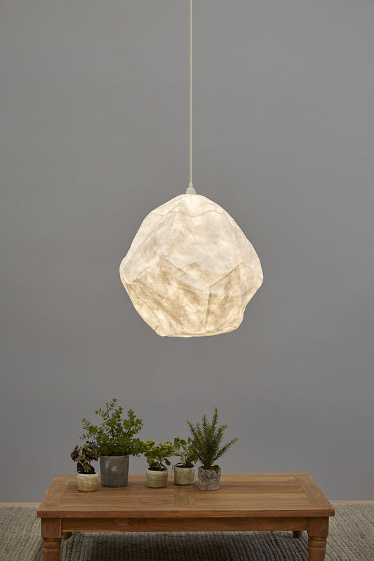 Stratus - White - Ball Cloud Paper Pendant Light-abc