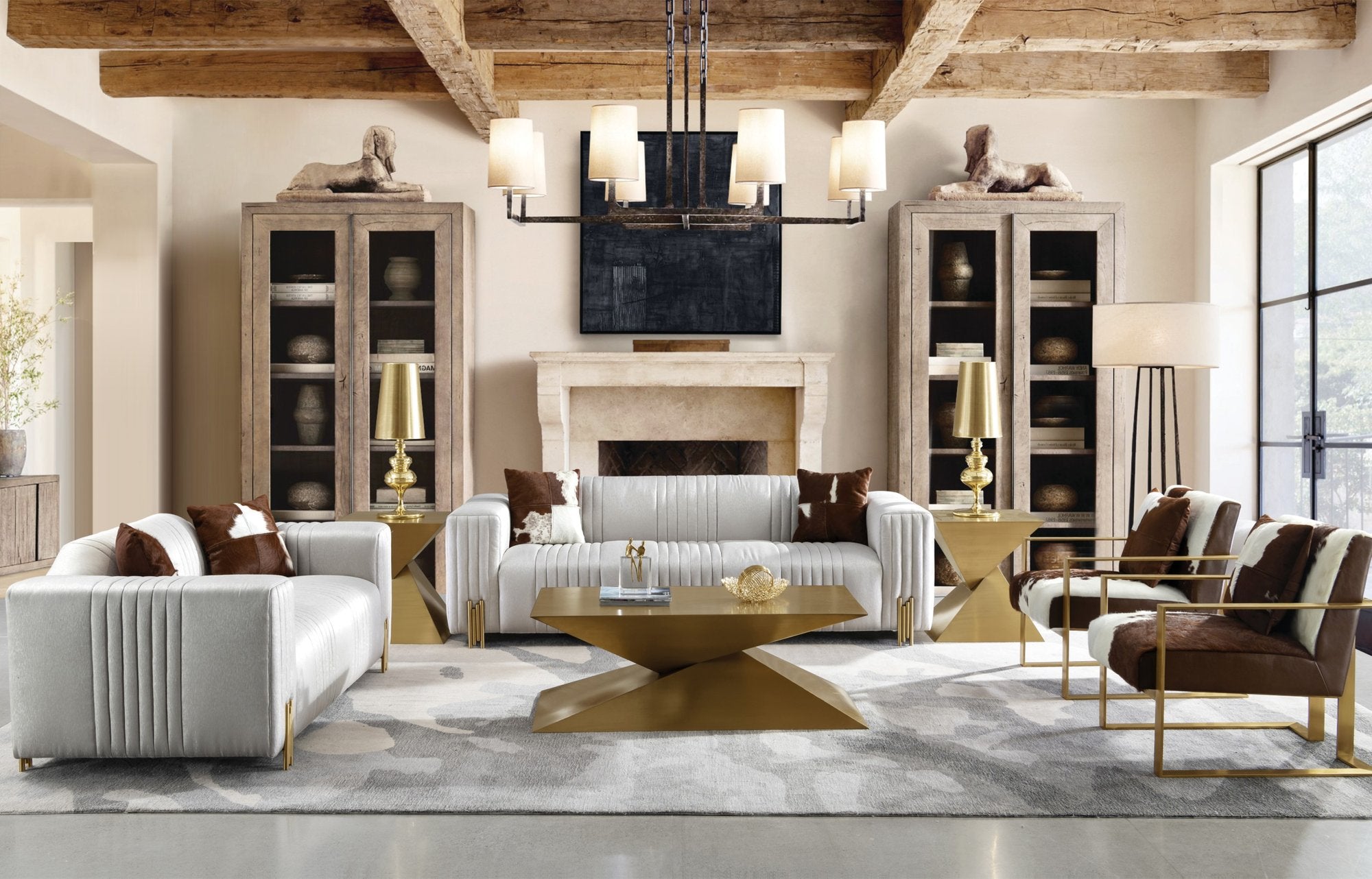 Feretti 2 Seater Sofa-abc