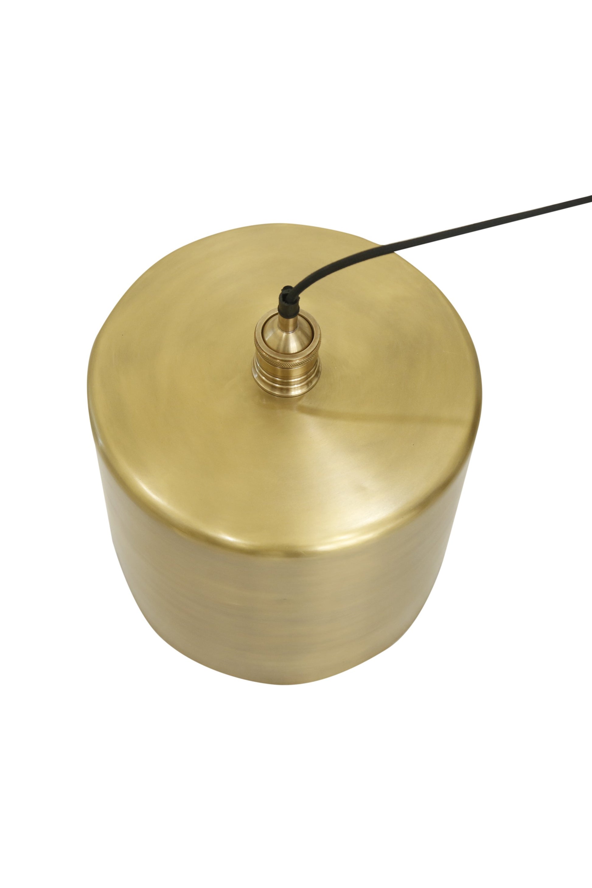 Zurich 2 Large - Antique Brass - Drum Pendant Light-abc