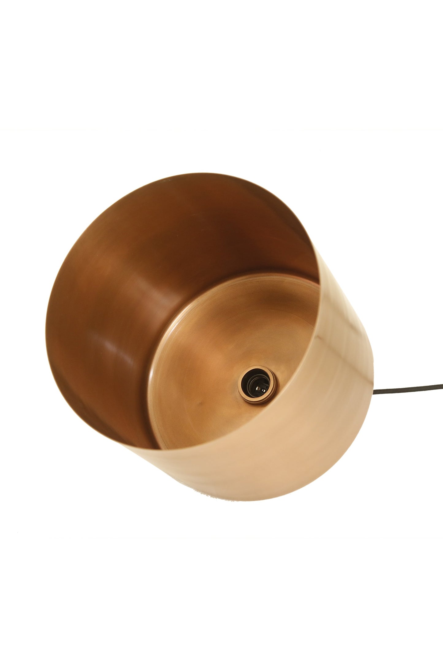 Zurich 2 Large - Antique Copper - Drum Pendant Light-abc