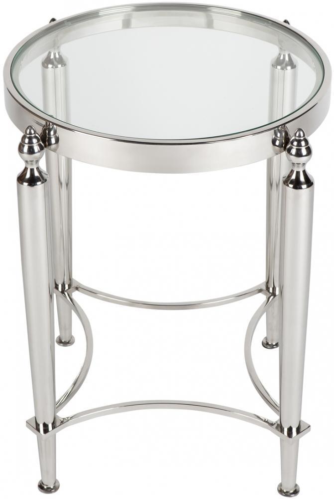 Jak Side Table - Nickel-abc