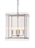 Duke hanging lamp in nickel-abc
