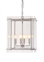 Duke hanging lamp in nickel-abc
