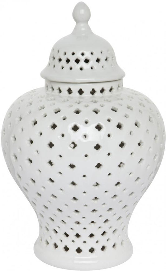 Minx Temple Jar - Extra Small White-abc