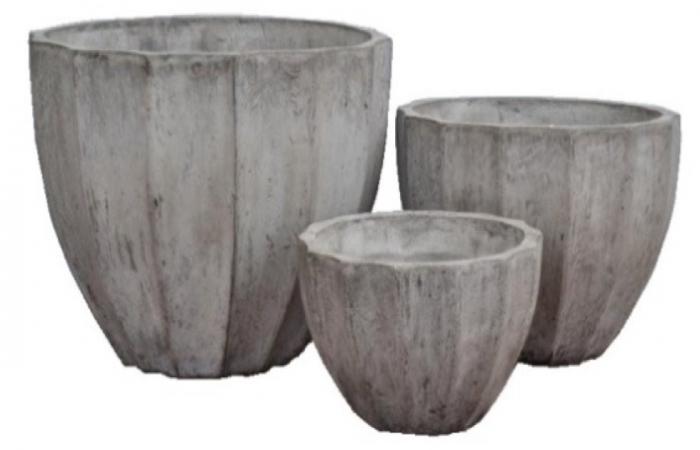 Nika Planters Set/3-abc