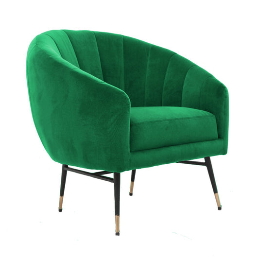 Palma Chair - Green Velvet-abc
