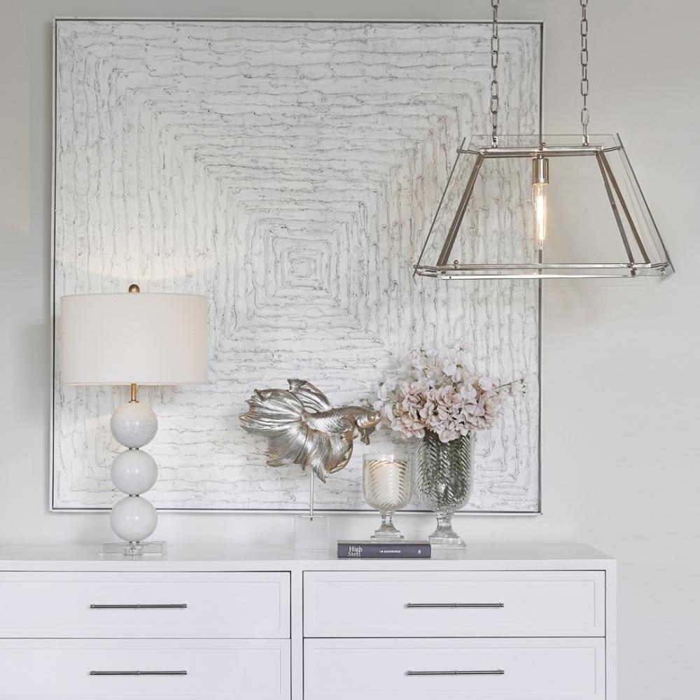 London Pendant - Medium Nickel-abc