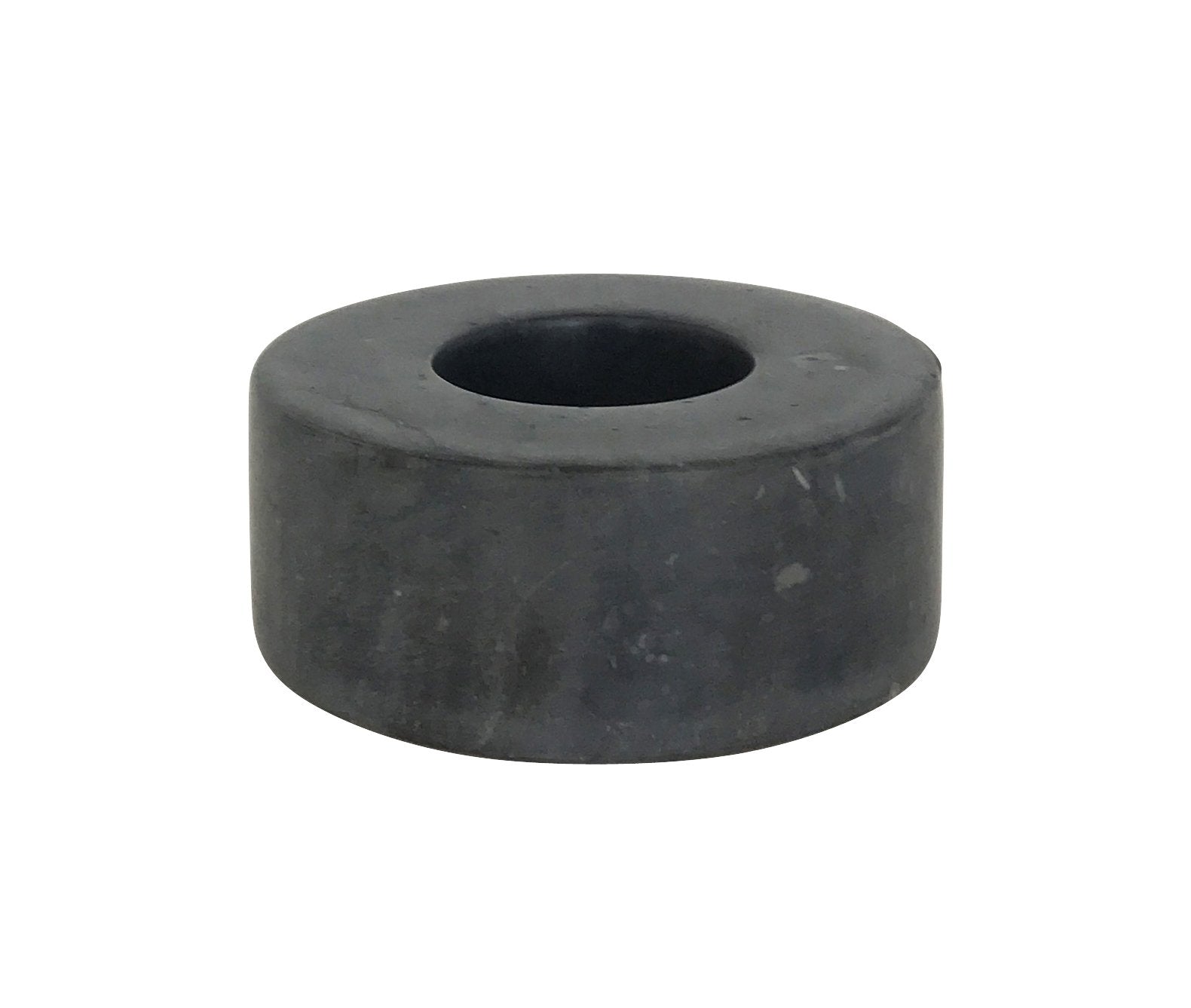Agata Stone Votive - Black-abc