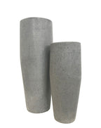 Ana Vase Small - Charcoal-abc