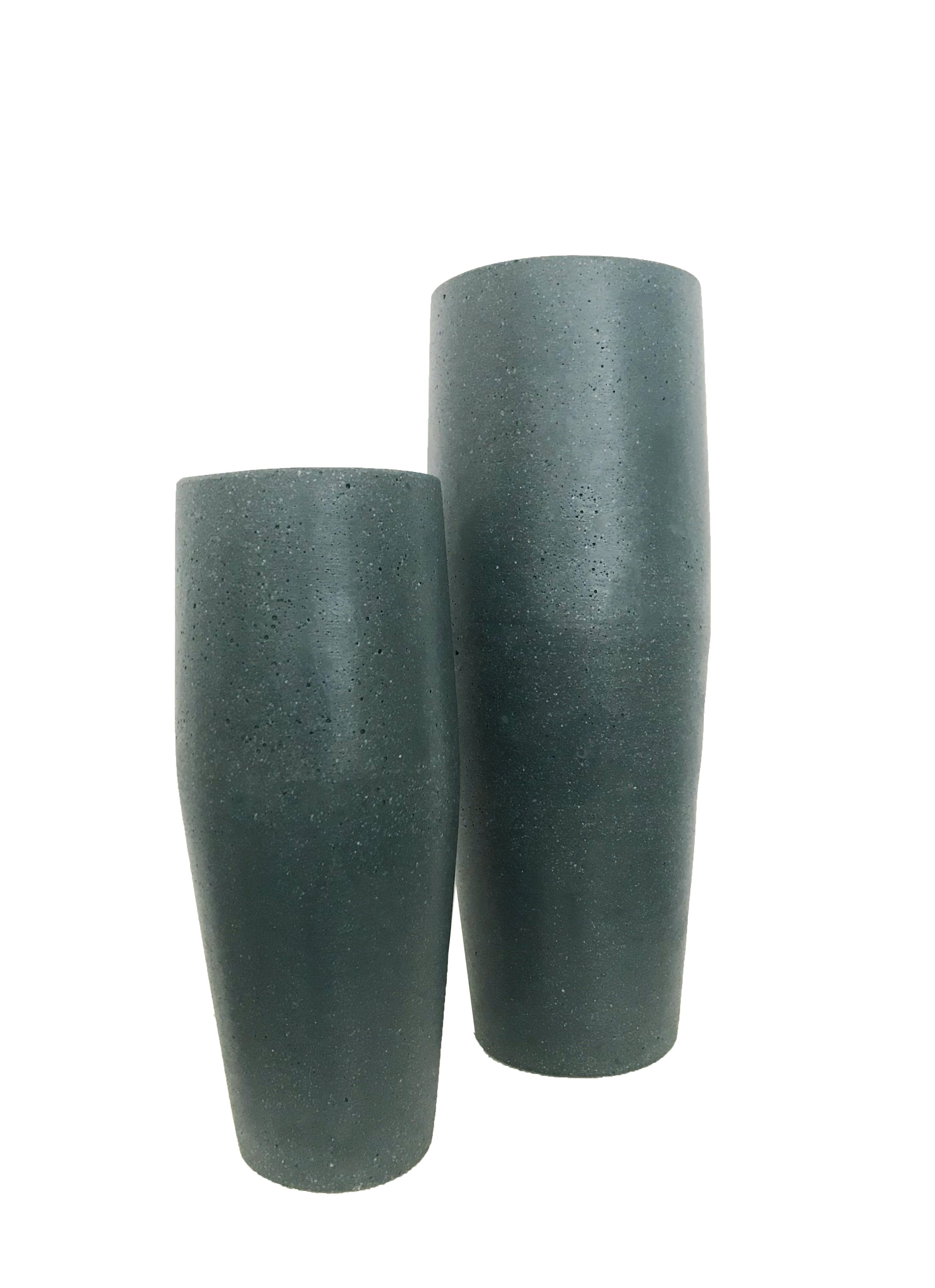Ana Vase Small - Teal-abc