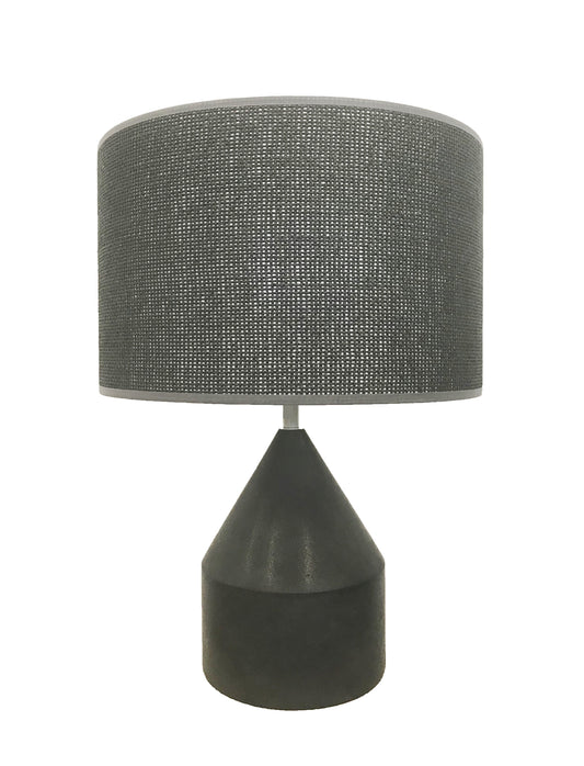 Anders Stone Lamp Small Black-abc