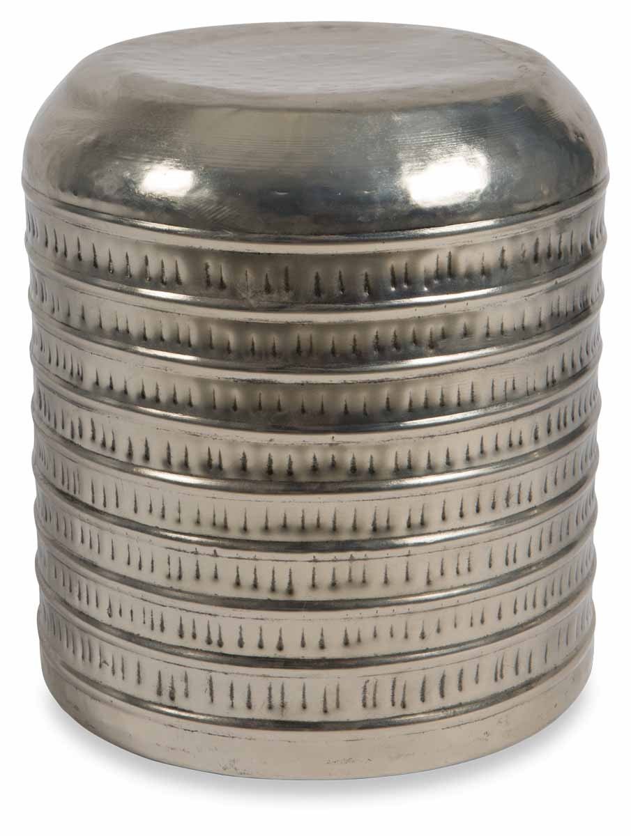 Ribbed Iron Stool-abc