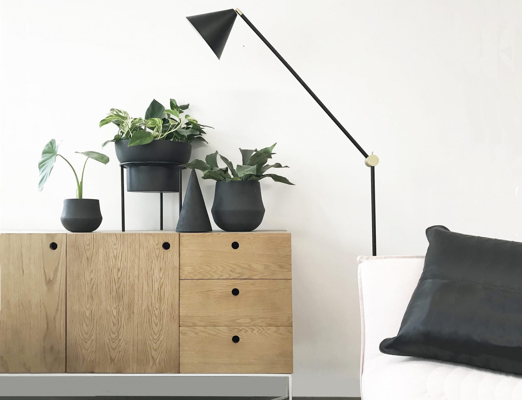 Ana Planter X Small Black-abc