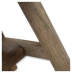 Two Seater Cowhide Bench on Mango Wood Legs-abc
