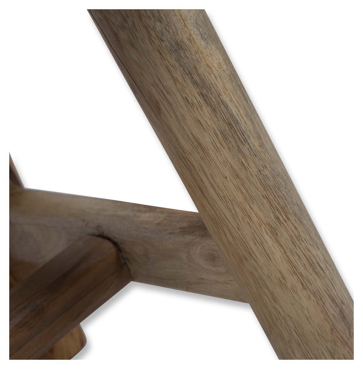 Two Seater Cowhide Bench on Mango Wood Legs-abc