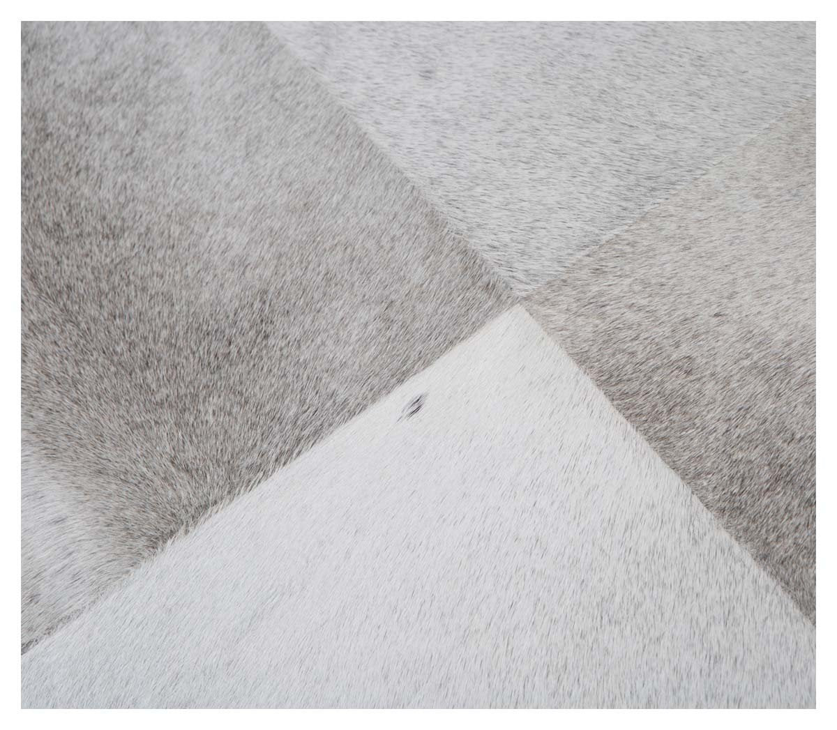 Square Block Cowhide Coffee Table-abc