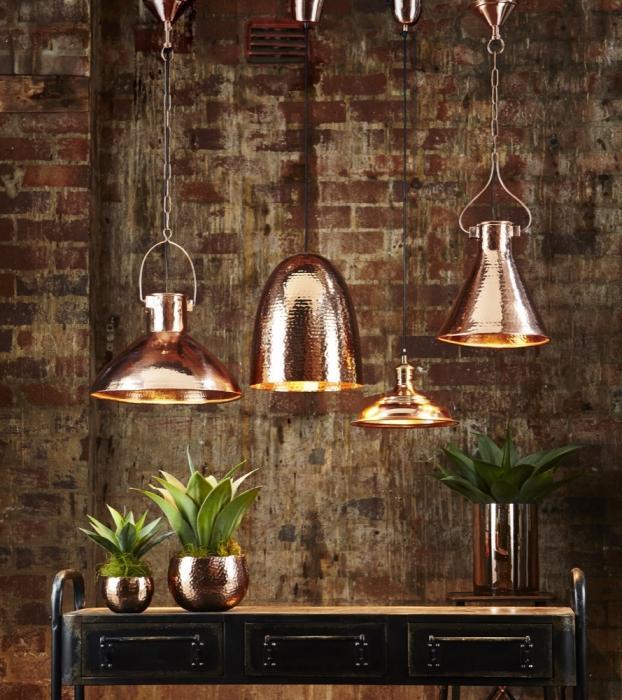 Nelson Hanging Lamp Copper-abc