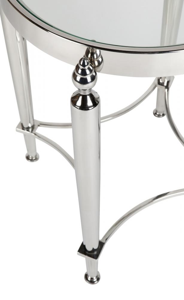 Jak Side Table - Nickel-abc