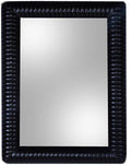 Bangle Mirror - Black - 800mm x 600mm x 35mm-abc