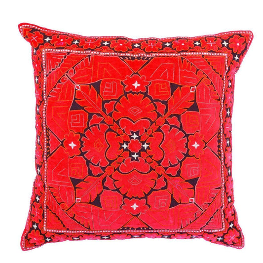 Kilim Orange Lounge Cushion 55 x 55cm-abc