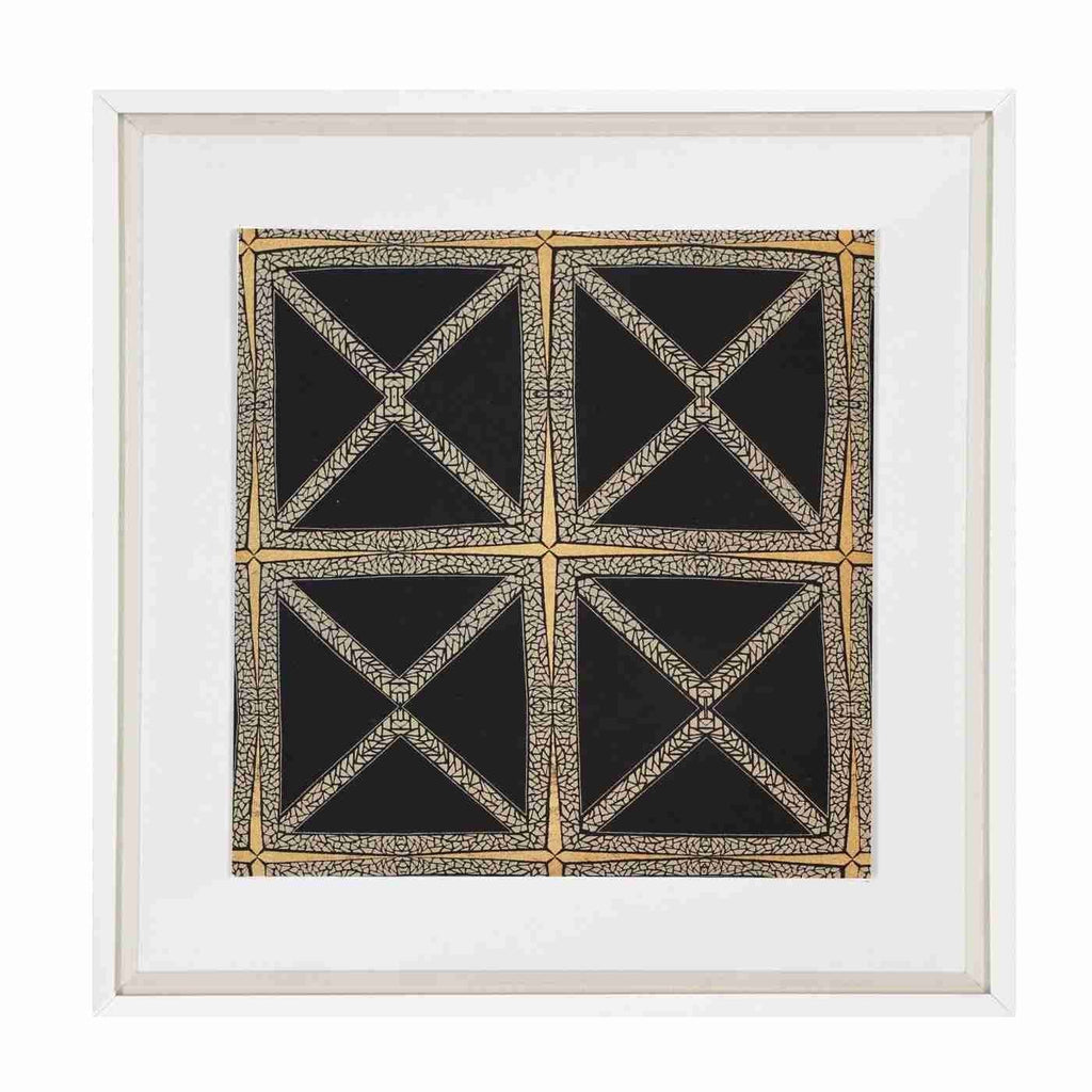 Mosaic Black Artwork 52 x 52 cm-abc