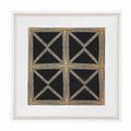 Mosaic Black Artwork 52 x 52 cm-abc