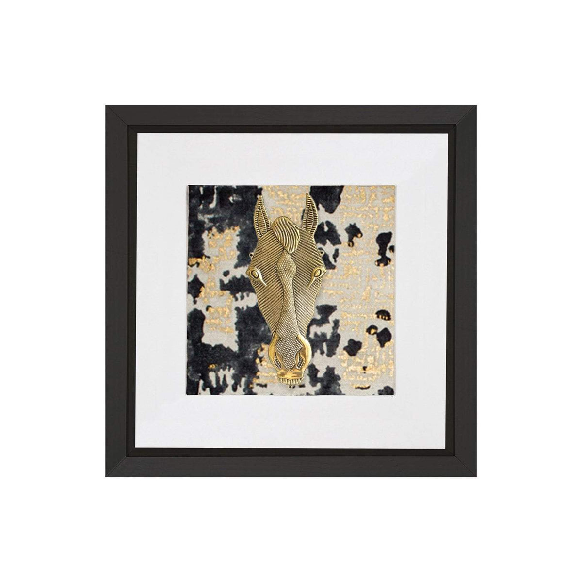 Horse Head Ruins Artwork 25x25cm-abc