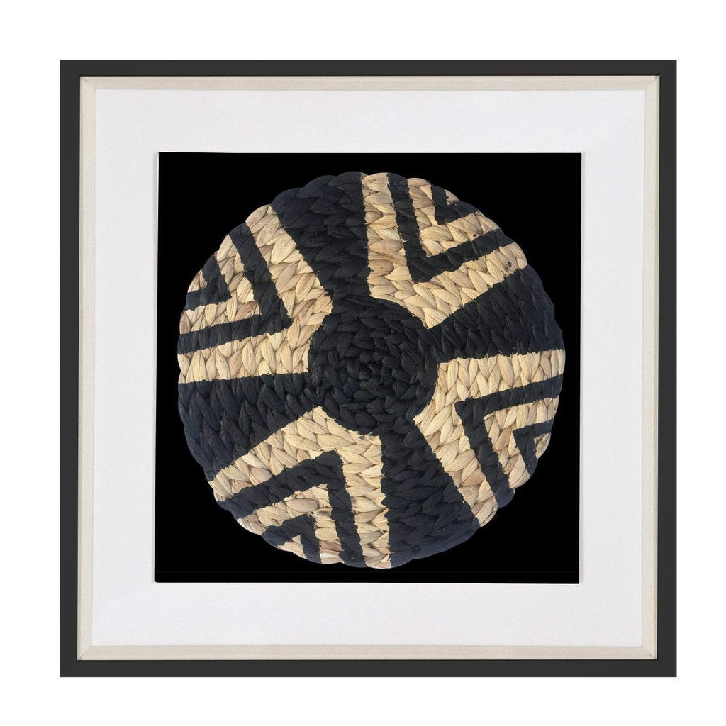 Place Mat Star Black Artwork 52 x 52 cm-abc