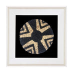 Place Mat Star Black Artwork 52 x 52 cm-abc