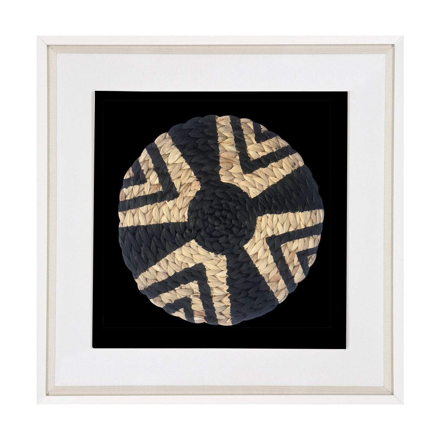 Place Mat Star Black Artwork 52 x 52 cm-abc