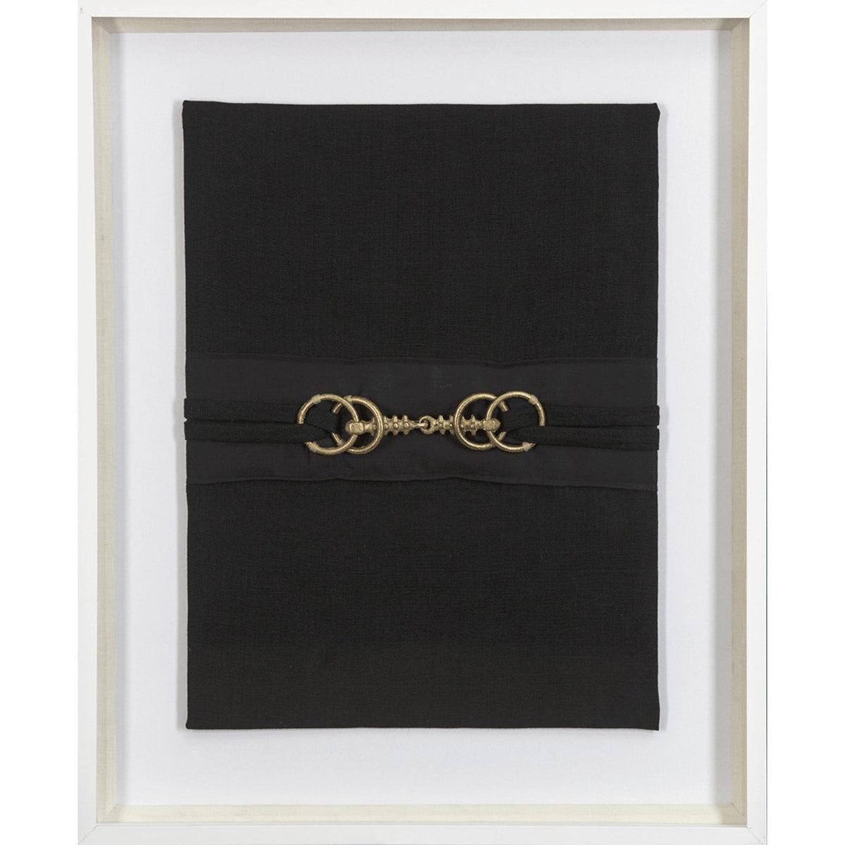 Horse Bit Black Artwork 67cm x 85cm-abc