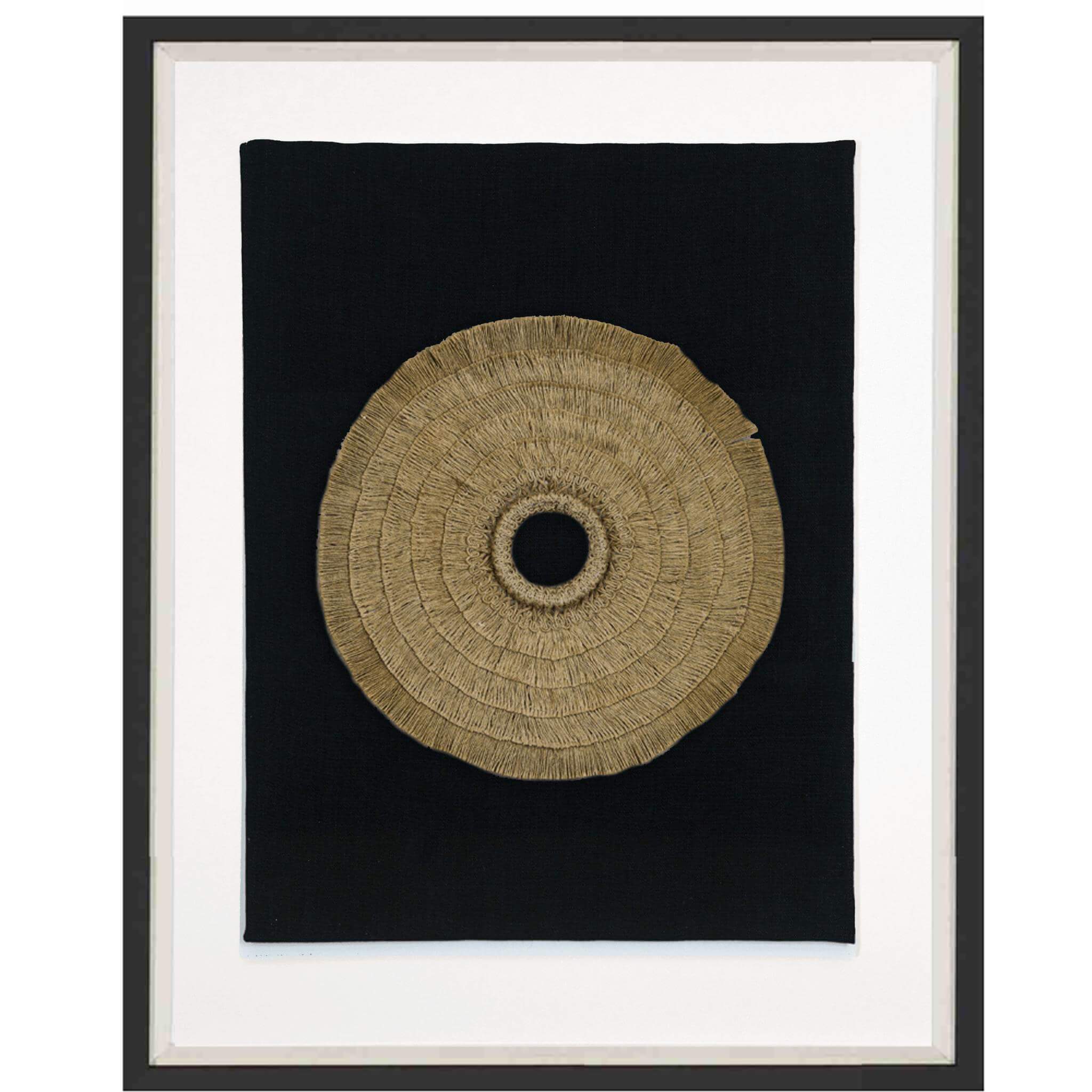 African Shield Black Artwork 67cm x85cm-abc