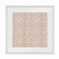 Ruins Zig Dot Copper Artwork 52 x 52 cm-abc