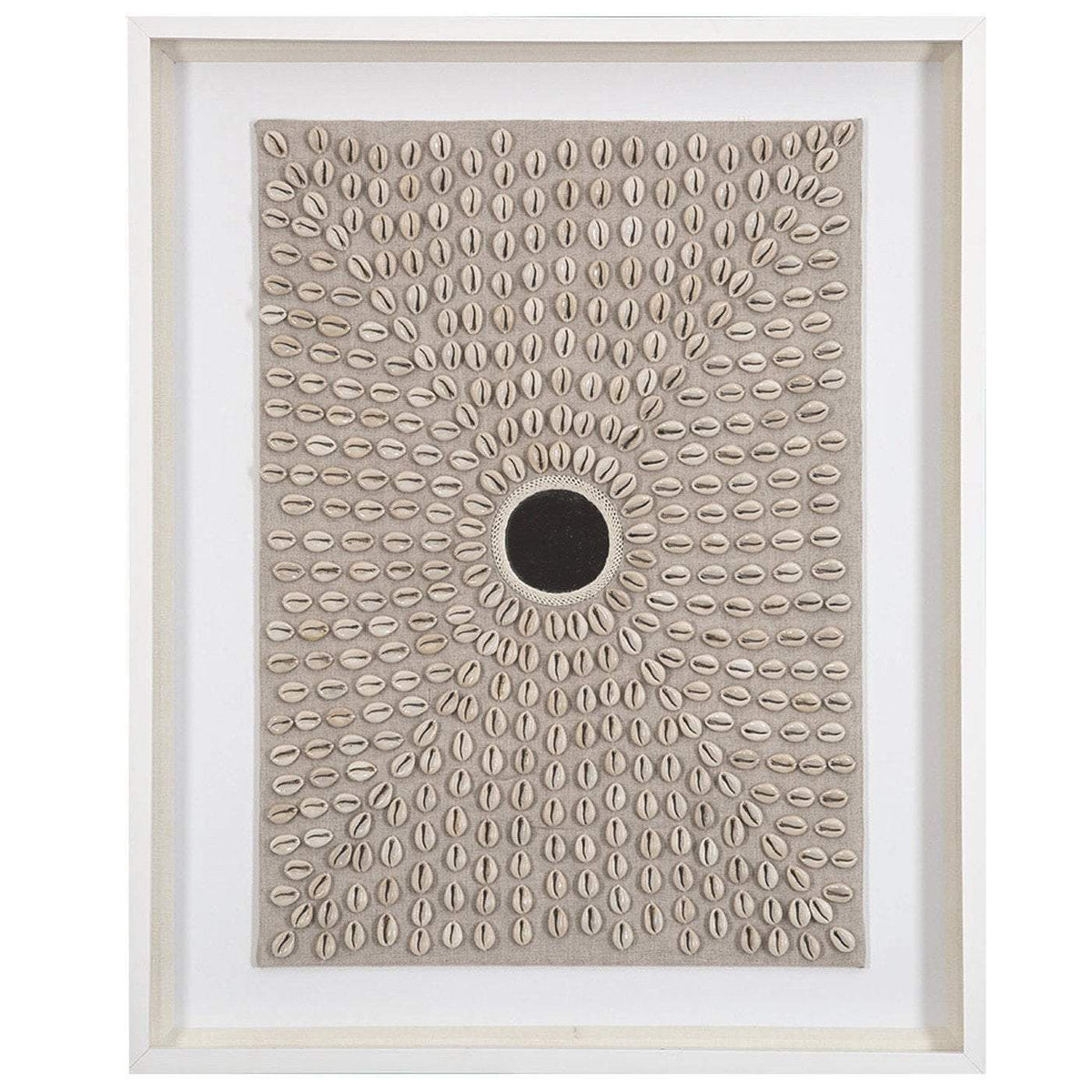 Shell Kauri Mirror Artwork 67 x 85 cm-abc