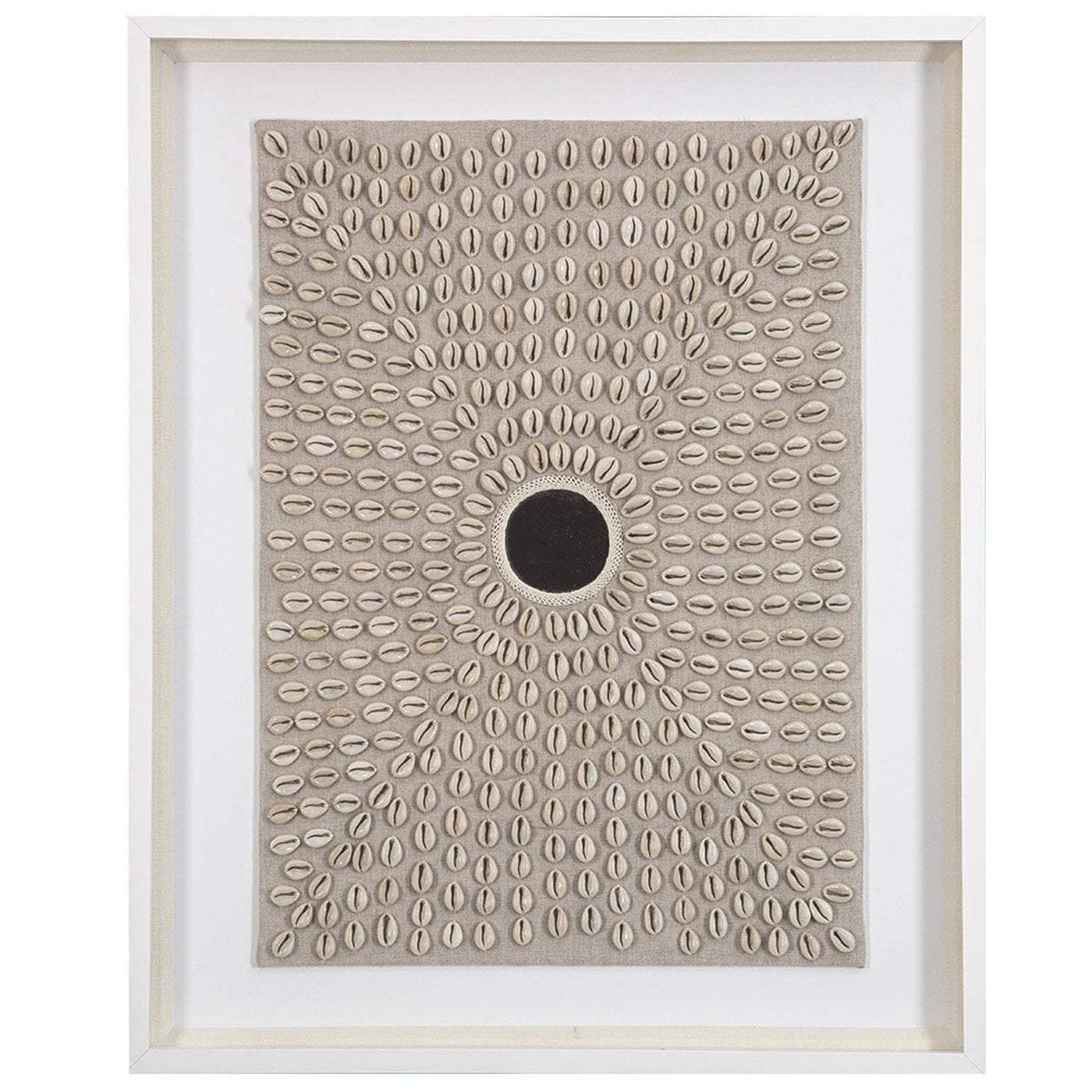 Shell Kauri Mirror Artwork 67 x 85 cm-abc