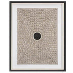 Shell Kauri Mirror Artwork 67 x 85 cm-abc