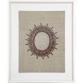 Wood Bamboo Sticks Artwork 67cm x 85cm-abc