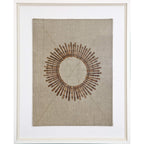 Wood Linen Sticks Artwork 67 x 85 cm-abc