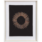 Wood Linen Sticks Black Artwork 67 x 85 cm-abc
