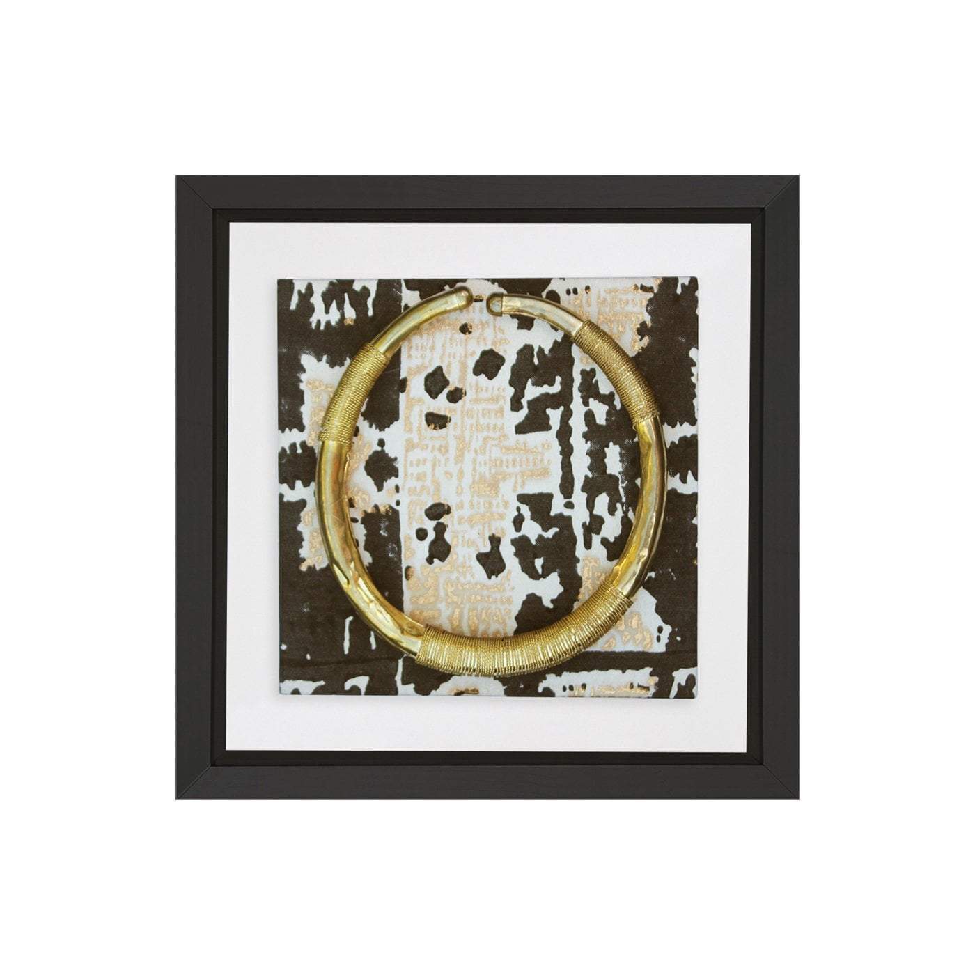 Amulet Delhi Ruins Gold Artwork 25 x 25 cm-abc