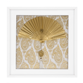Fan Tassel Gold Artwork 52 x 52 cm-abc
