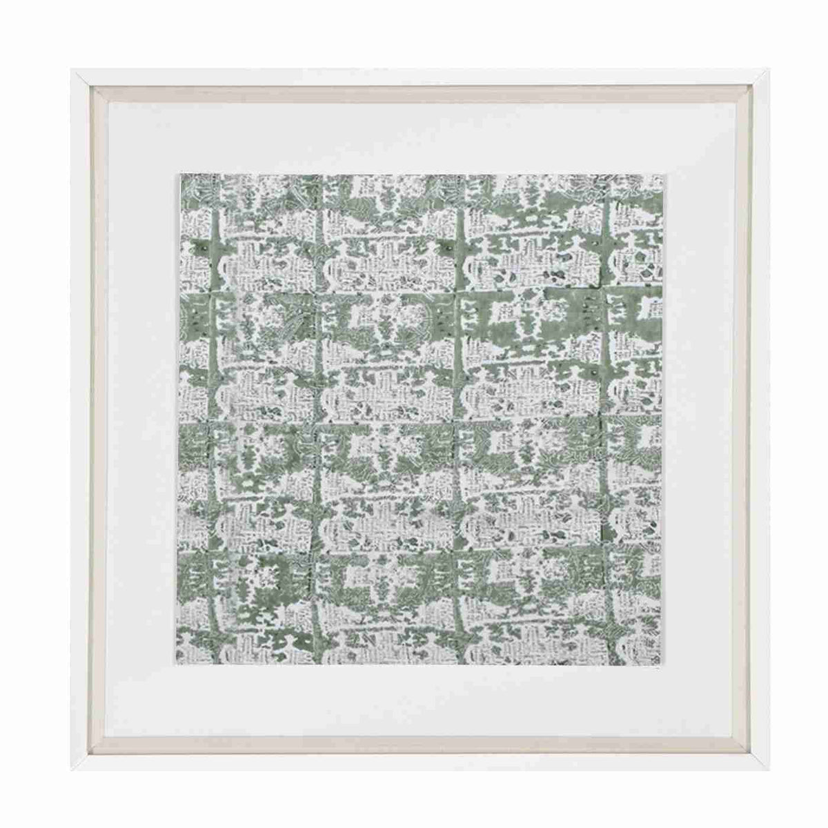 Ruins Haze Celadon Artwork 52 x 52 cm-abc