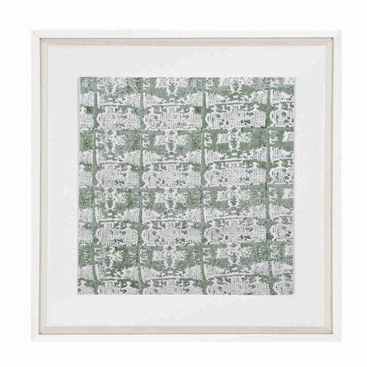 Ruins Haze Celadon Artwork 52 x 52 cm-abc