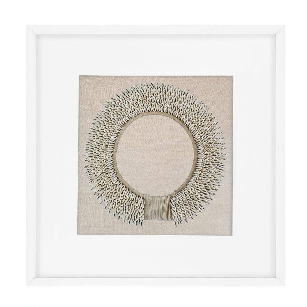 Shell Ring Natural on Natural 55cm x 55cm-abc