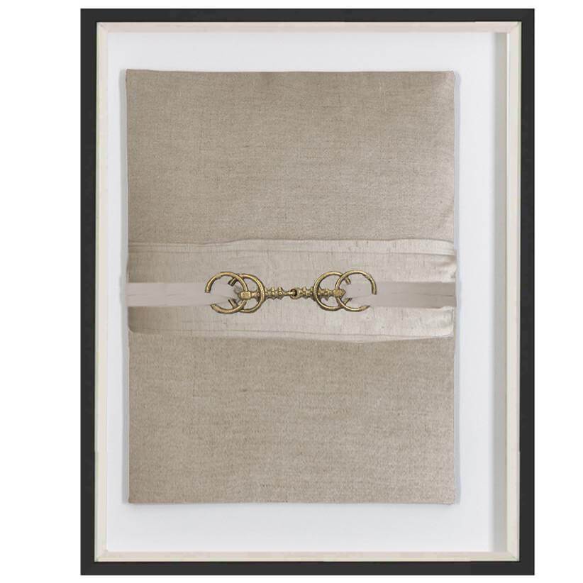 Horse Bit Natural Artwork 67cm x 85cm-abc