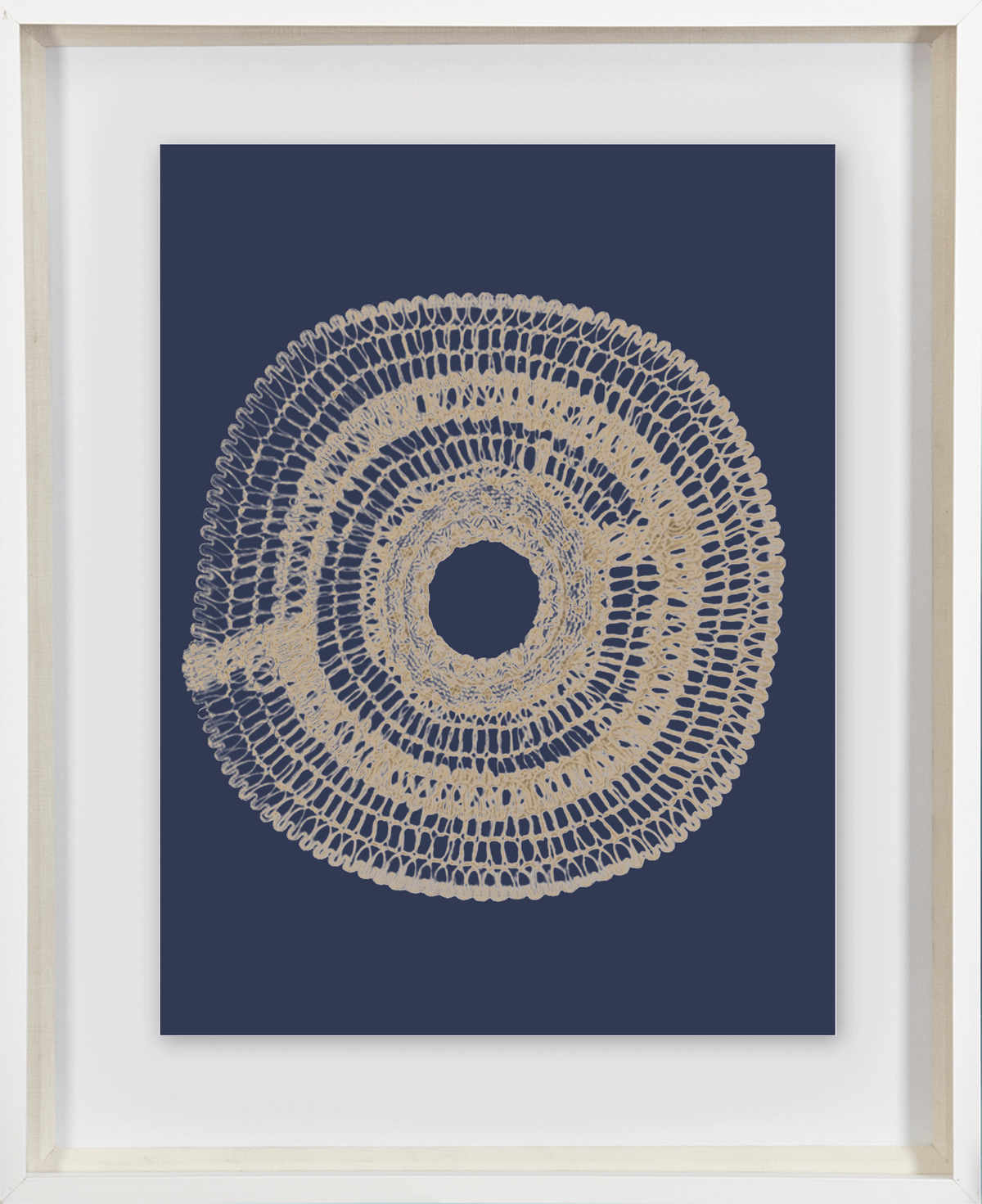 African Armour Navy Artwork 67 x 85 cm-abc