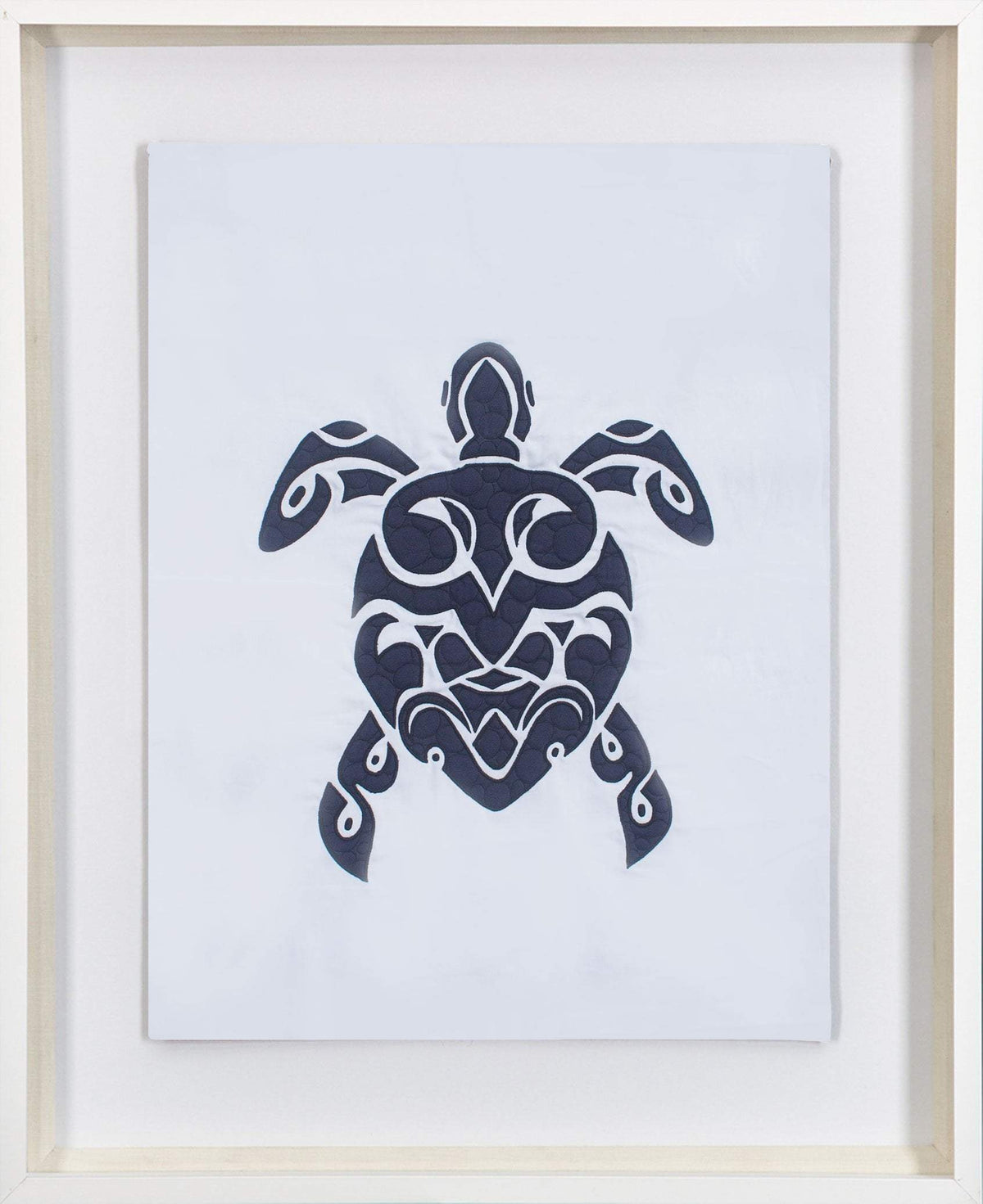 Sea Turtle Navy Artwork 67 x 85 cm-abc
