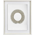 Shell Ring Natural on White Artwork 67 x 85 cm-abc