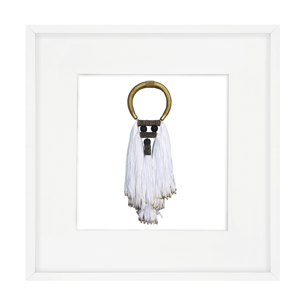 Tassel Spanish White Artwork 52 x 52 cm-abc