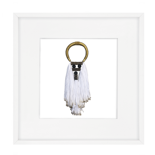 Tassel Spanish White Artwork 52 x 52 cm-abc